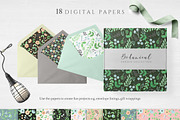 Dear Baby Watercolor Florals & Leaf, an Illustration by Momo Studio (Thumbnail 9 of 14)