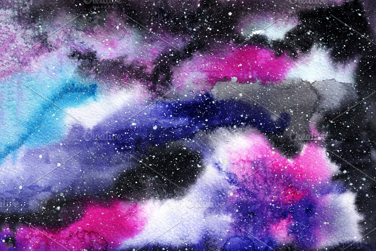 Galaxy  clip art collection, a Texture Illustration by digital_essence (Photo 4 of 7)