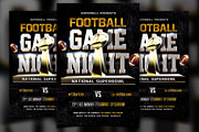 American Football Flyer, a Flyer Template by Basez Flyers (Thumbnail 2 of 4)
