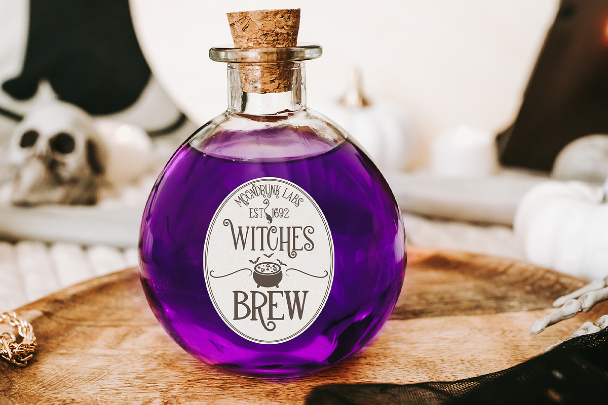 Black Cats and Witches Hats Font Duo, a Serif Font by Amber Nest Design (Photo 2 of 10)