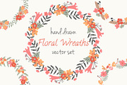 Floral Wreaths Pack, an Object Graphic by Sunny Design (Thumbnail 1 of 3)