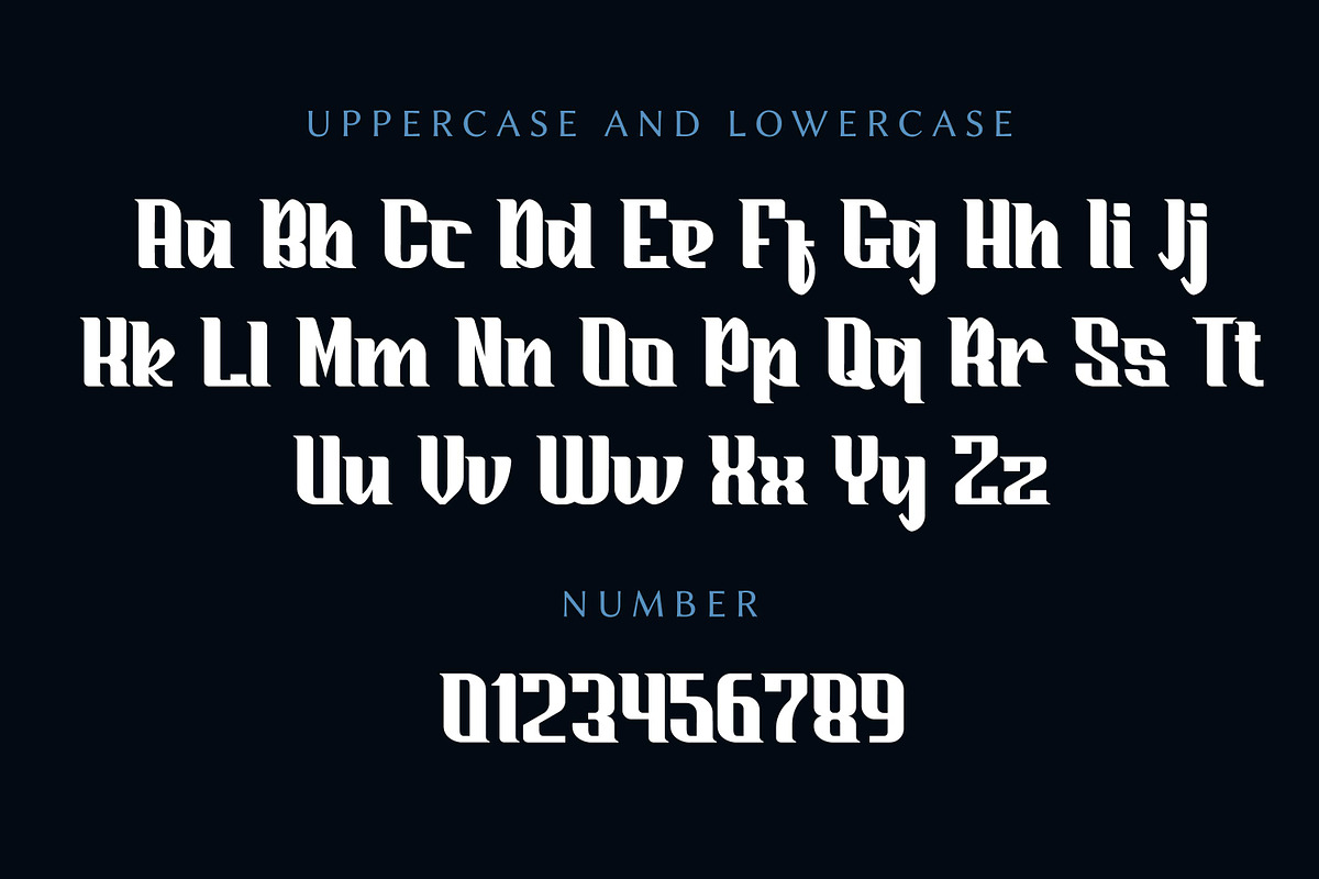 Night Bender - Stylish Serif Font, a Font by Gumrega Studio (Photo 6 of 8)