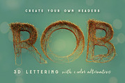 Wired Chaos - 3D Lettering, a Graphic by MIIM (Thumbnail 5 of 7)