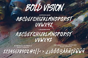 Bold Vision, a Script Font by Greg Nicholls (Thumbnail 6 of 6)