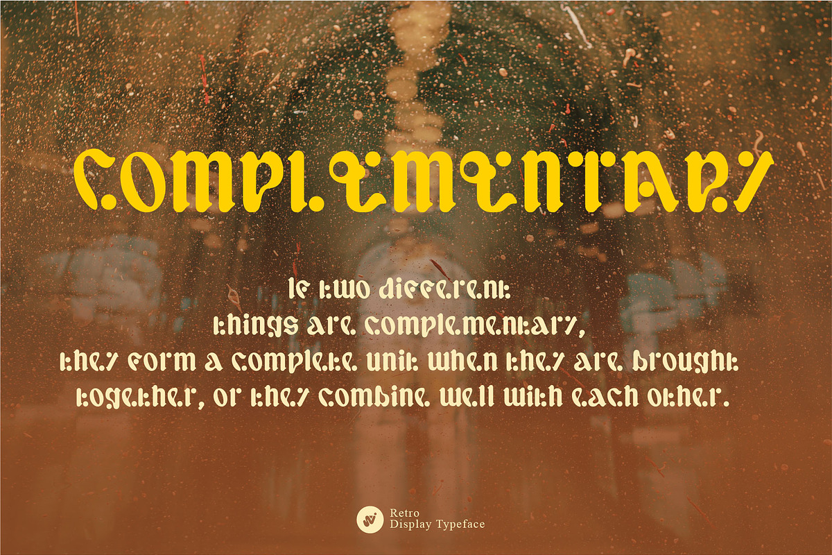 Ecuador modern retro typeface, a Serif Font by WAP (Photo 2 of 7)