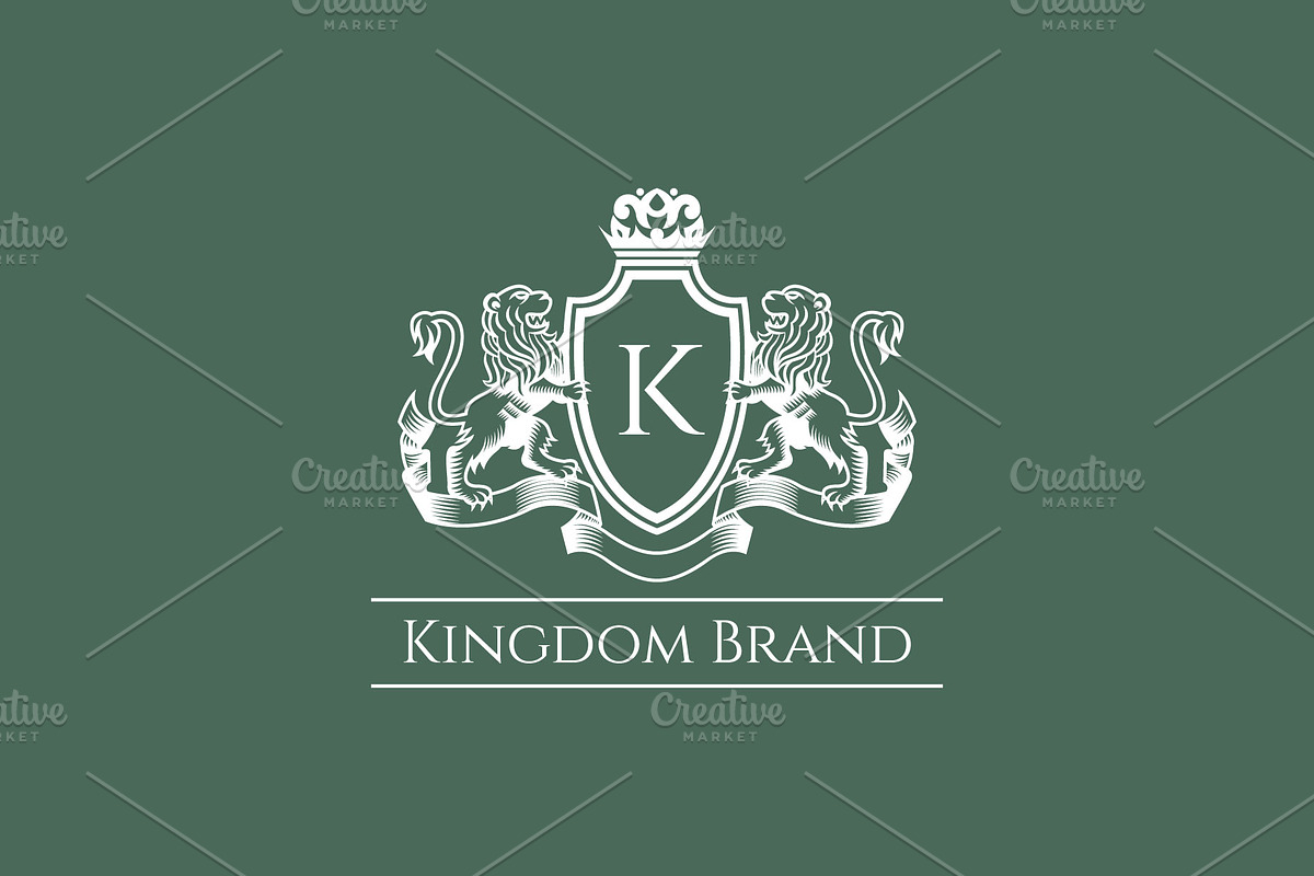 Kingdom Brand - Letter K Shield Logo, a Branding & Logo Template by ashenterprise (Photo 2 of 3)