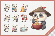 Kawaii Chibi Panda Cute Character, an Animal Illustration by Gohsantosa (Thumbnail 4 of 4)