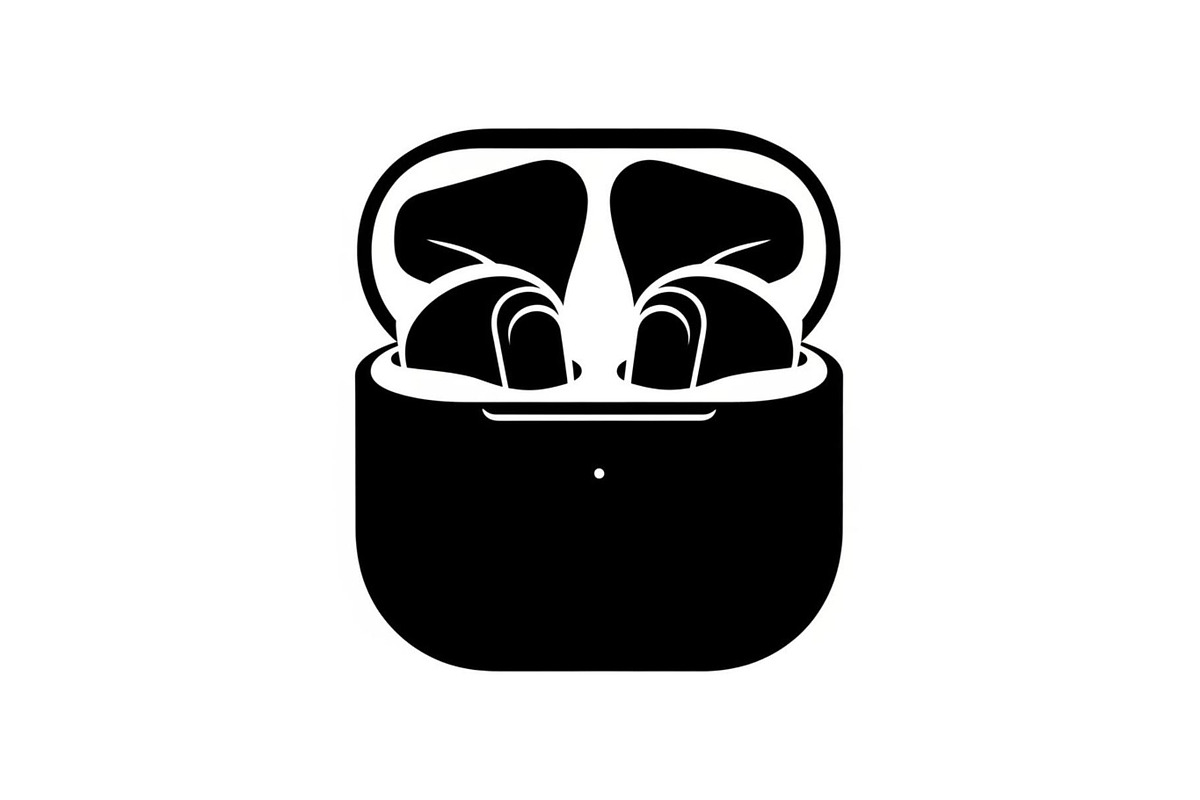 50 Wireless Earbuds Silhouette Icon, an Illustration by abu67222 (Photo 19 of 51)