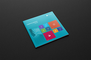 Company Profile Square Brochure "Win