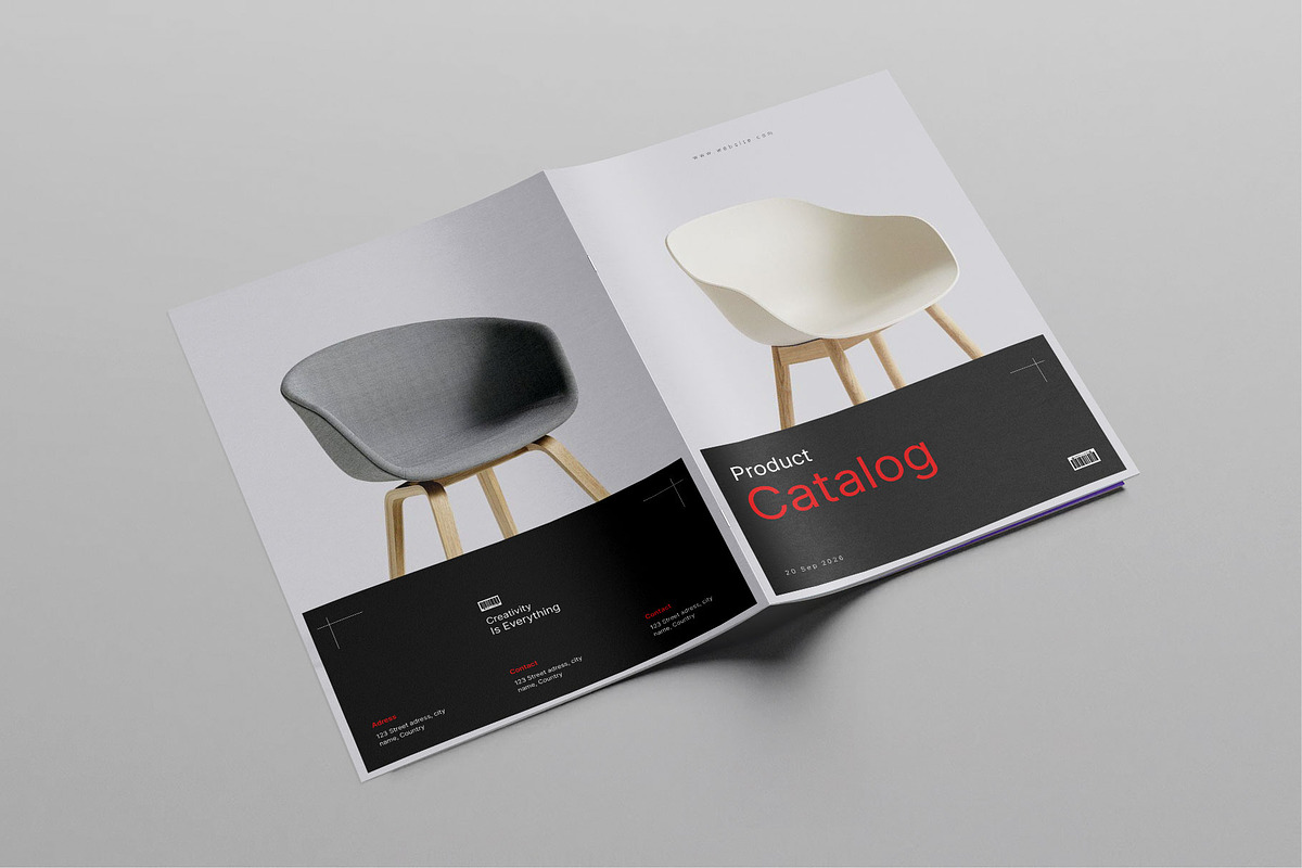 Product Catalog Template, a Brochure Template by KreateTribe (Photo 11 of 11)