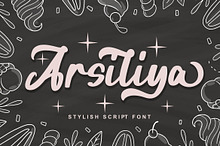 Arsiliya Stylish Script Font