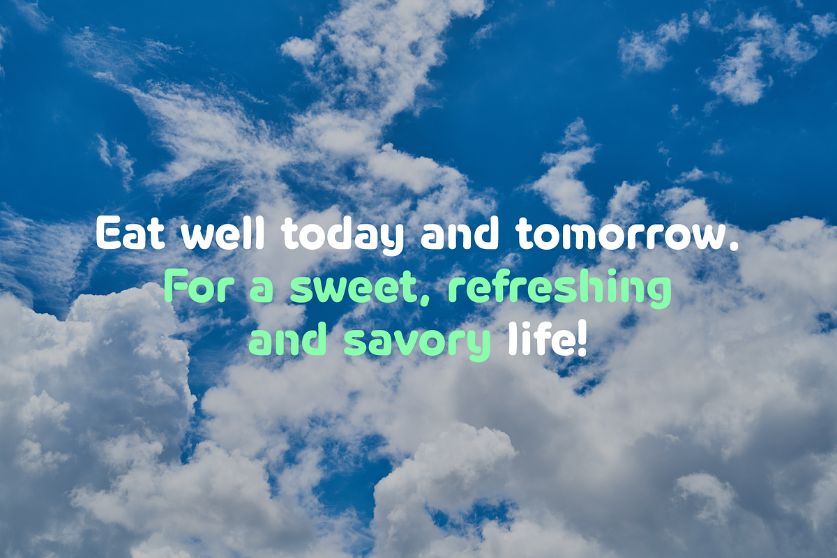HU Milksherbet / 20% OFF, a Sans Serif Font by heummdesign (Photo 5 of 6)