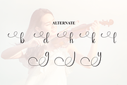 Simphony | Script Font, a Handwritten Font by Scratchones (Thumbnail 8 of 9)