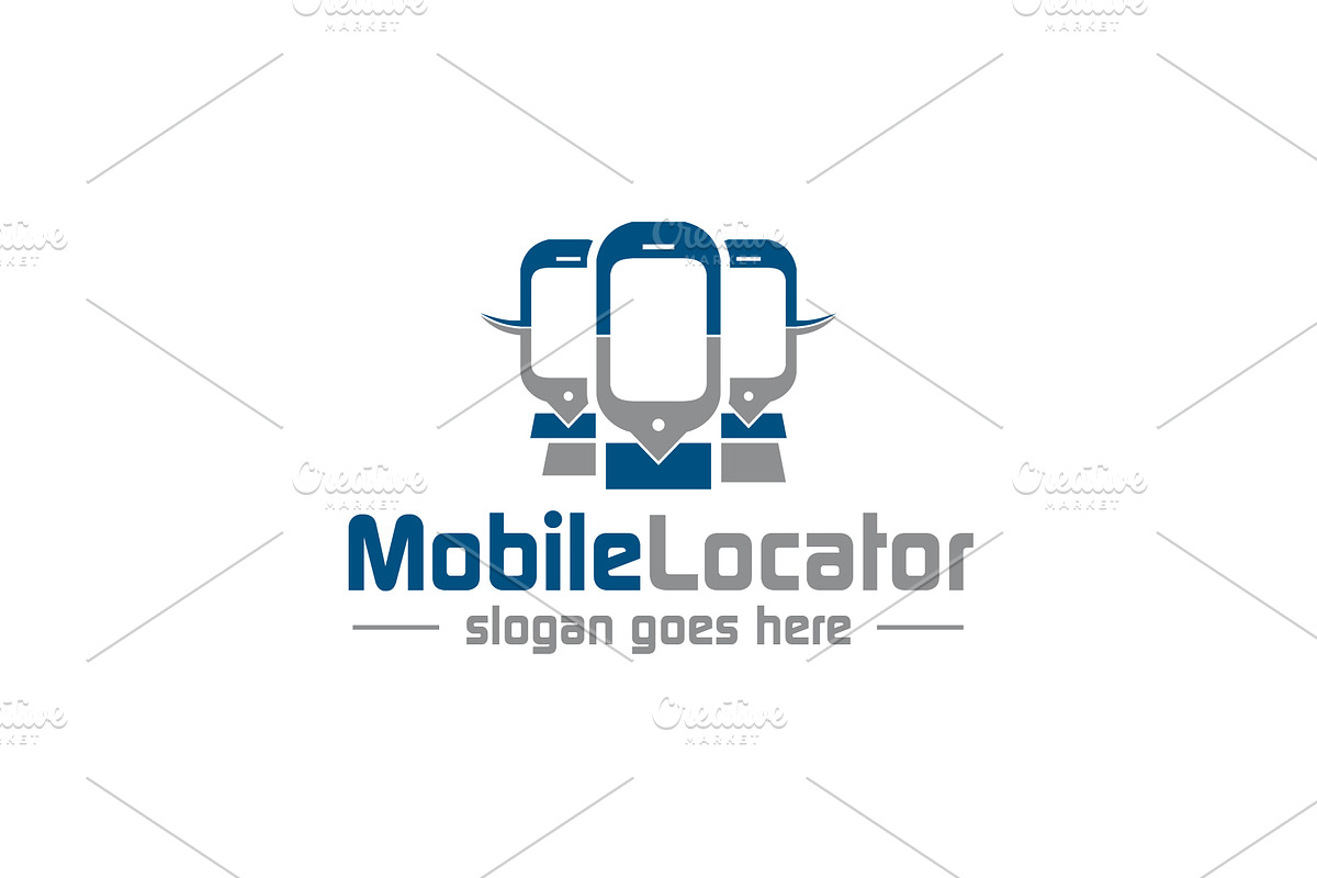 Mobile Locator Logo Template, a Branding & Logo Template by mesuka (Photo 2 of 2)