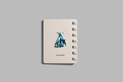 Spiral Notepad Mockup, a Magazine Template by AlkStudio (Thumbnail 6 of 11)