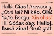 Buona Display Font Family, a Sans Serif Font by IRL by Outfit (Thumbnail 6 of 11)
