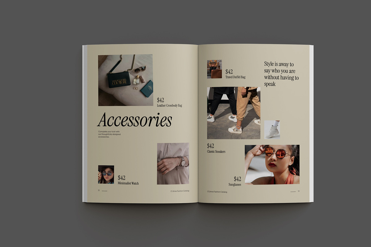 Fashion Catalog Template preview 8
