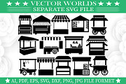 Market Stand SVG, Market Stand SVG, an Object Graphic by VectorWorlds (Thumbnail 1 of 3)