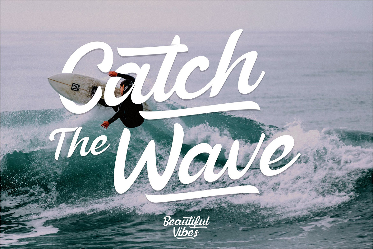 Beautiful Vibes - Bold Script Font preview 7