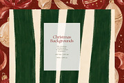 100 Christmas Backgrounds, a Background Graphic by PeDe Designs (Thumbnail 5 of 18)
