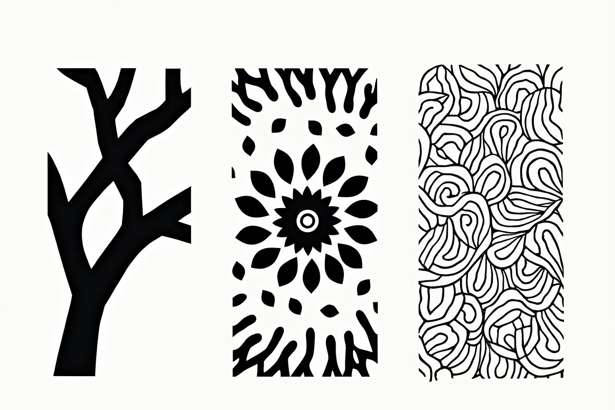 Decorative Tree Floral Nature Tile, a Decorative Illustration by Artivon (Photo 14 of 23)