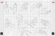 Procreate Gothic Anime Feature Brush, a Brush Add-On by ArtPrintBabe (Thumbnail 15 of 16)