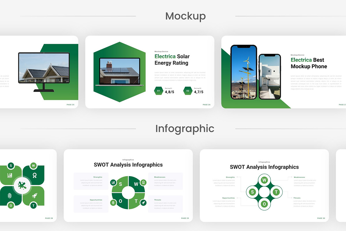 Electrica - Solar Energy PowerPoint, a Design Template by Ermedia Studio (Photo 5 of 7)