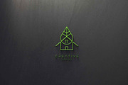 Green Leaf House Logo, a Branding & Logo Template by art_creater (Thumbnail 2 of 2)