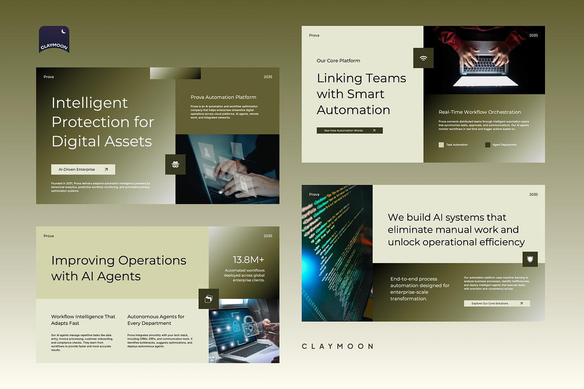 Cybersecurity & Data Privacy, a Presentation Template by Claymoon Lab (Photo 3 of 7)