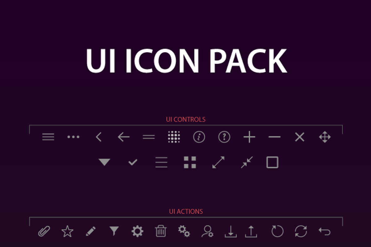 Adobe Library - UI Icons Pack, an Icon by Isaac N.C. (Photo 3 of 3)
