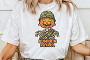 Camo Pumpkin Halloween Sublimation, an Illustration by DreamCafeArt (Thumbnail 4 of 6)