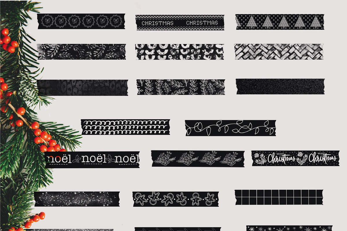 205 Washi Tape Bundle for Procreate, a Brush Add-On by OkayAnnie Designs (Photo 20 of 22)