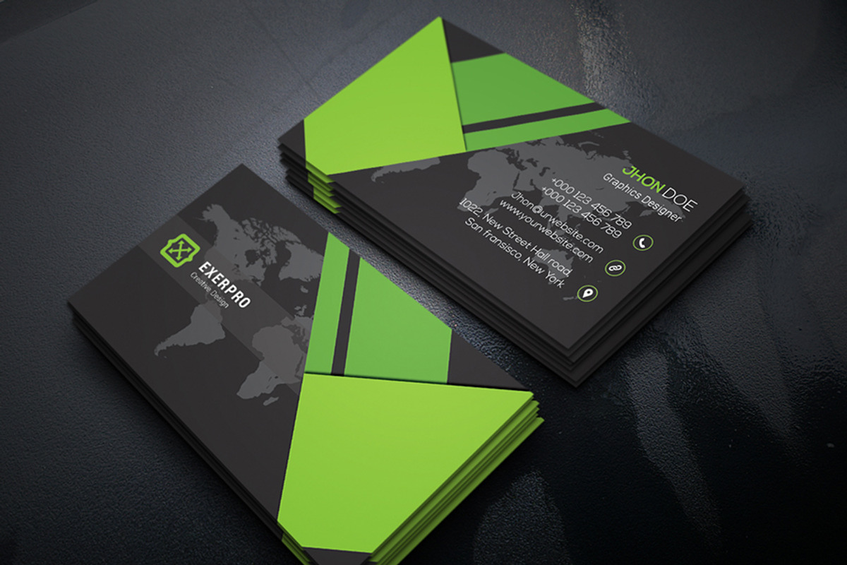 Corporate Business Card Template, a Business Card Template by Shapnochura Design Studio (Photo 2 of 4)