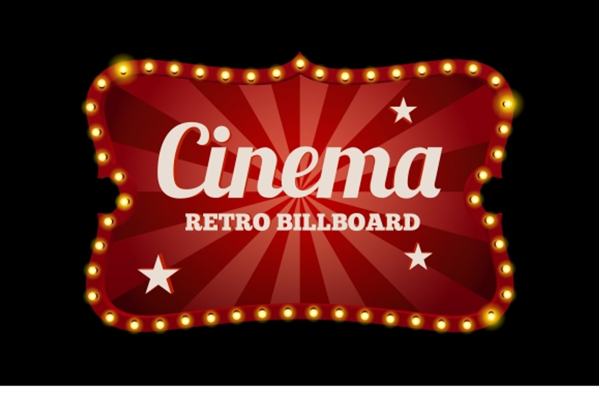 Neon advertising sign