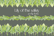 Lily Of The Valley Watercolor Flower, a Seasonal Illustration by NataliArkushArt (Thumbnail 7 of 14)