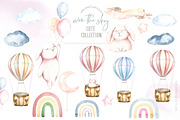 Spring Easter Bunnies Watercolor, an Animal Illustration by Catherine Wheel (Thumbnail 11 of 12)