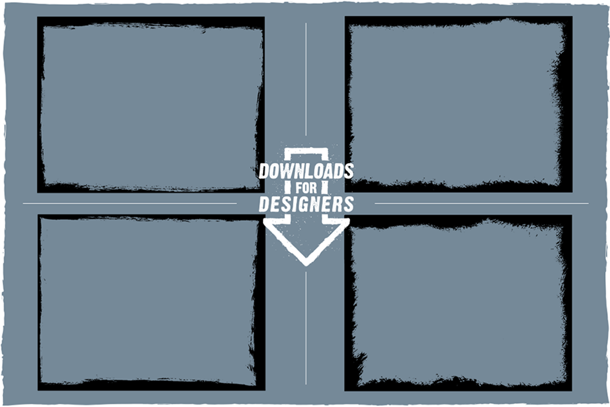 Edges and Borders - Vector Pack, a Texture Graphic by Downloads for Designers (Photo 6 of 7)