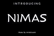 Nimas font, a Handwritten Font by artditiastd (Thumbnail 1 of 3)