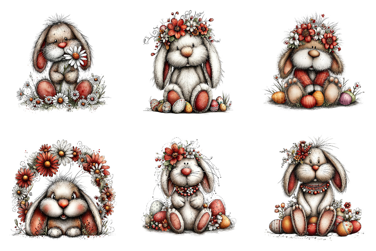 Whimsical valentine boy clipart, an Illustration by SinaCreation (Photo 5 of 11)