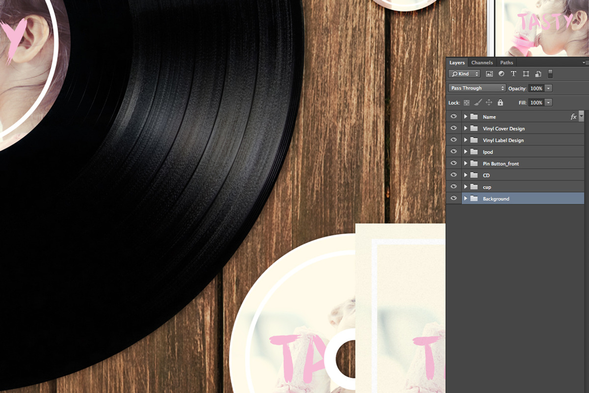 The Music Kit Mockup, a Product Mockup by this is awsm (Photo 2 of 3)