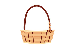 Baskets autumn for harvest, icon. co, an Animal Illustration by the8monkey