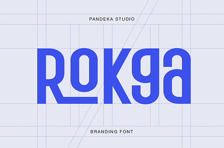 Rokga - Modern Branding Sans
