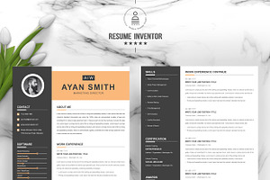 Resume Template 3 Pages-CV Template