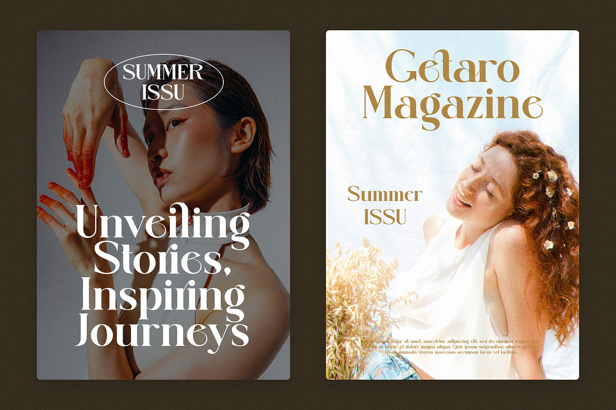 Ganfi Elegant Ligature Serif Font, a Serif Font by Perfectype (Photo 4 of 8)