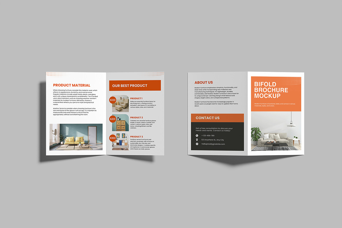 Bifold Brochure Mockup, a Brochure Template by Amigos__46 (Photo 5 of 7)