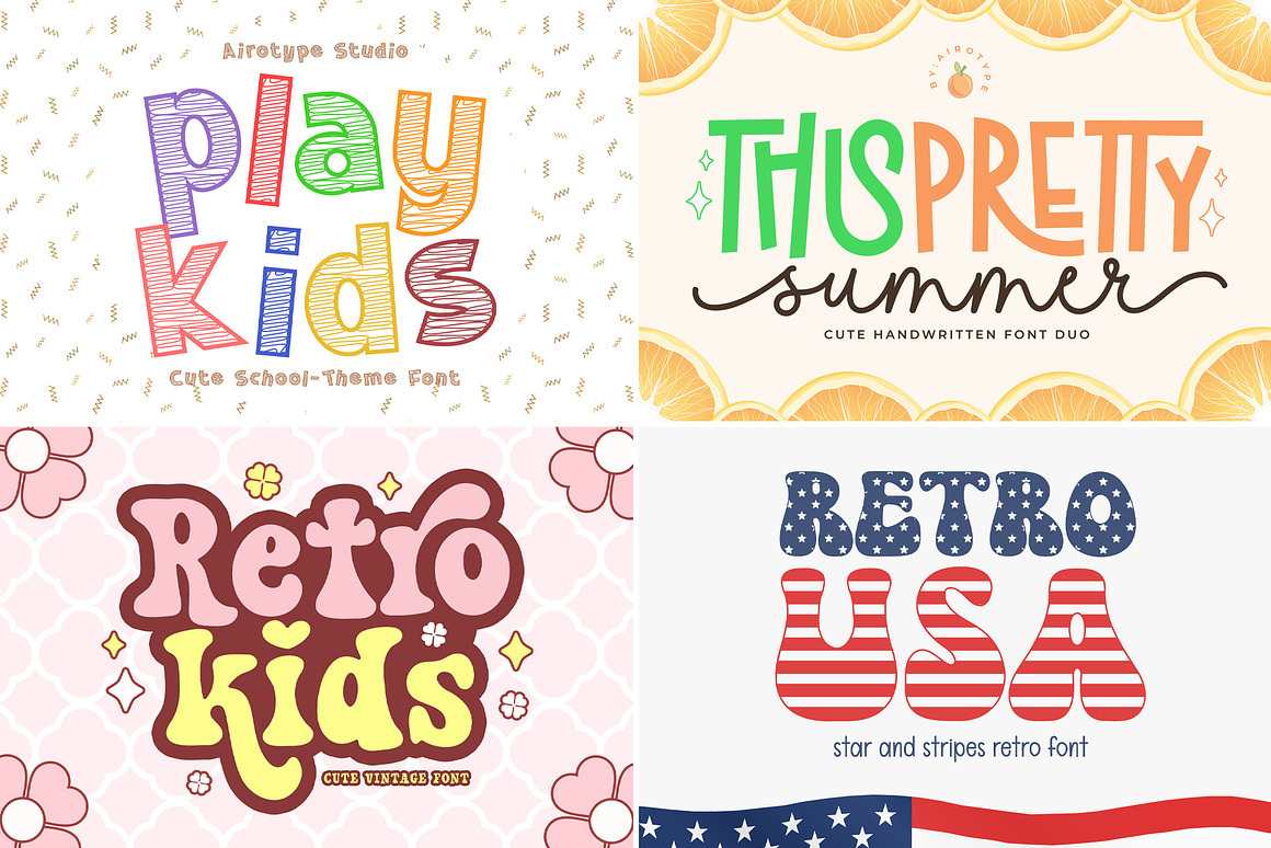 Handwritten Font Bundle | 20 Fonts, a Handwritten Font by Airotype (Photo 4 of 6)