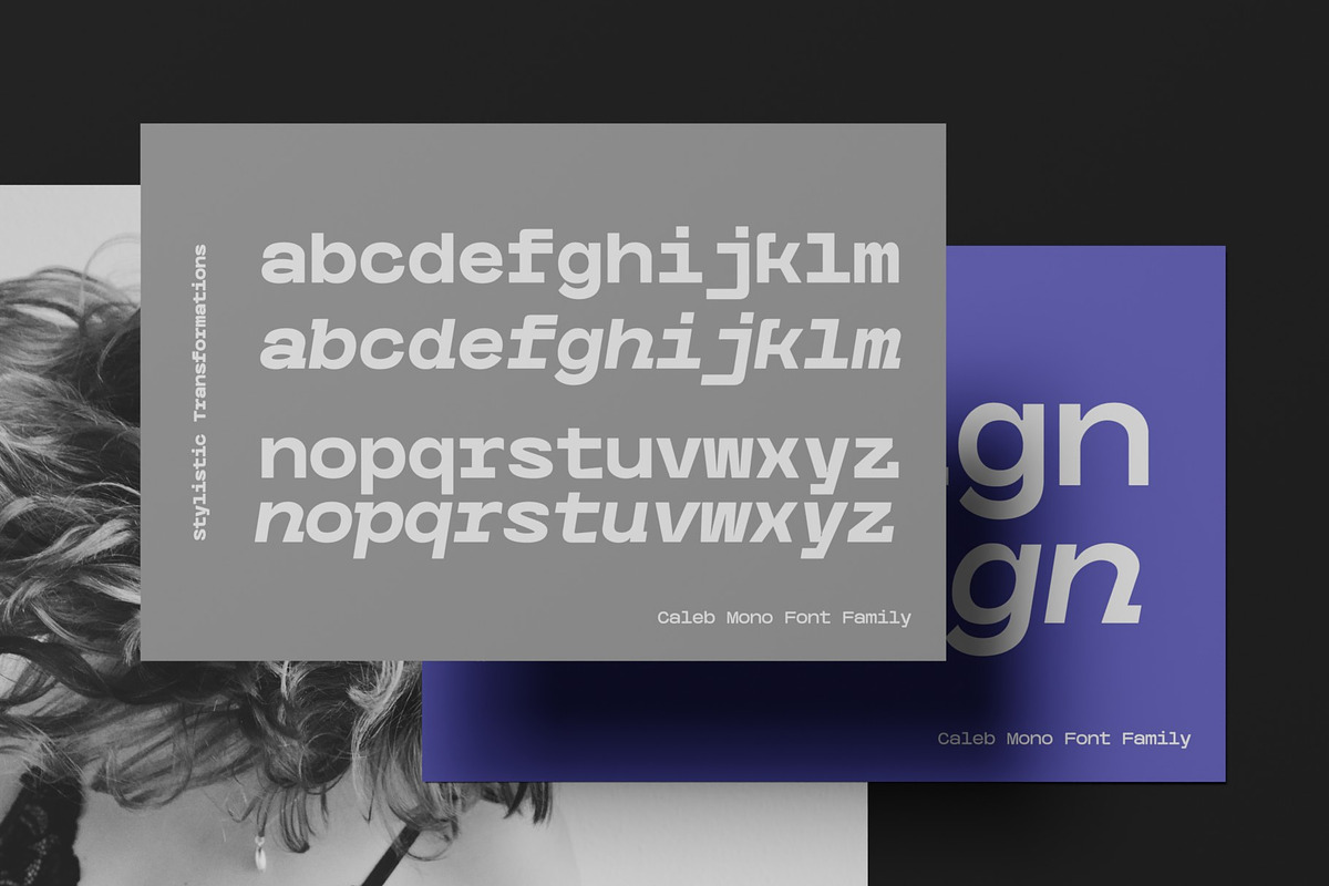 Caleb Mono Font Family, a Sans Serif Font by Ryul Davidson (Photo 6 of 19)