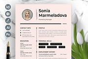 One-Page Resume for Professionals, a Resume Template by ResumeInventor (Thumbnail 1 of 5)