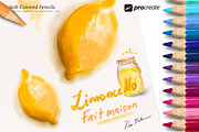 Procreate Soft Pastel Colored Pencil, a Brush Add-On by Fashion Workshop Bkk (Thumbnail 7 of 8)