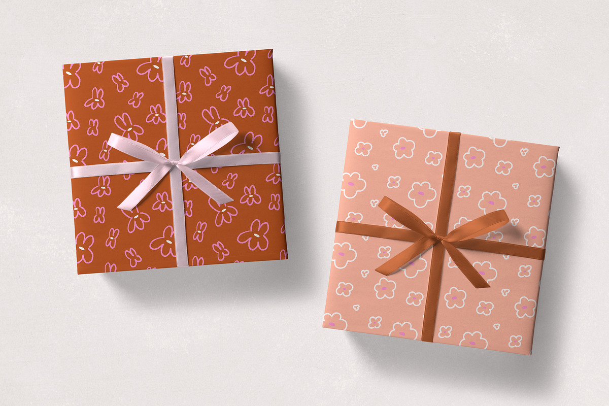 Abstract floral seamless pattern set, a Pattern Graphic by Good Studio (Photo 23 of 24)